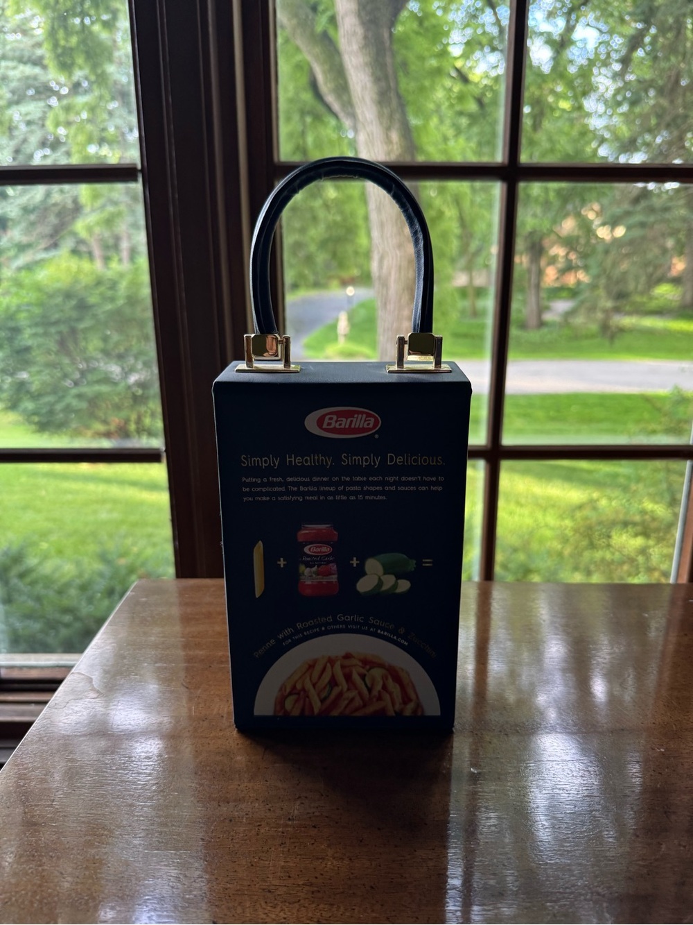 Nik Bentel first edition Barilla pasta bag 1 of 100 Leather purse Rare with box - Picture 3 of 9